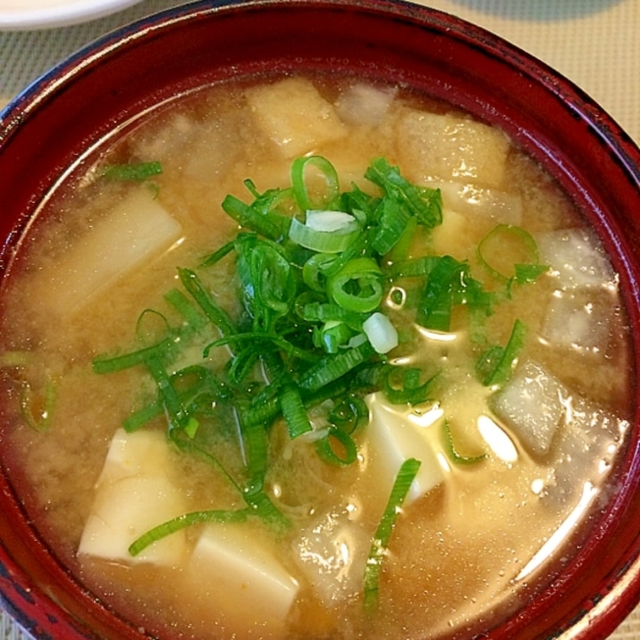 お昼ご飯の☆お味噌汁